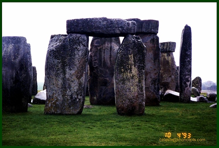 How Stonehenge looked in 1993