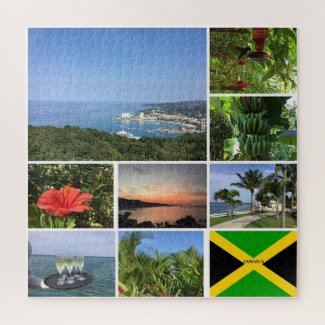 Jigsaw puzzle featuring Jamaica