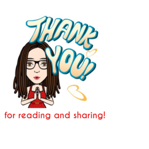Thank you for reading and sharing!