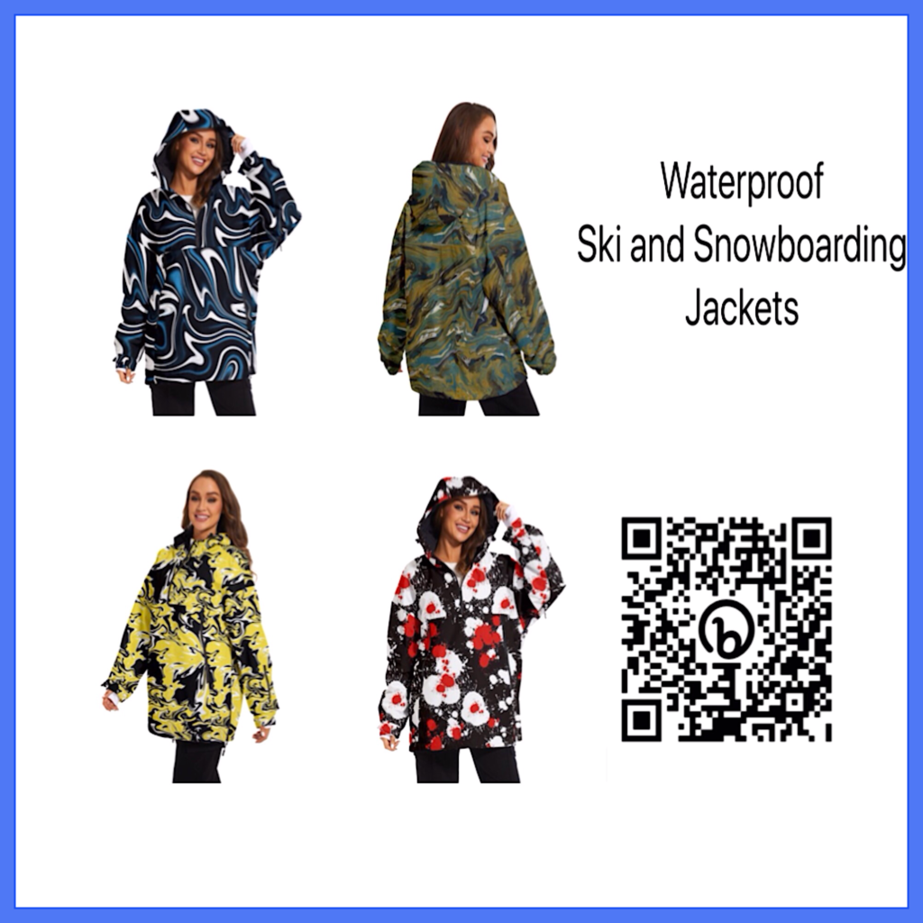Waterproof women's ski jackets