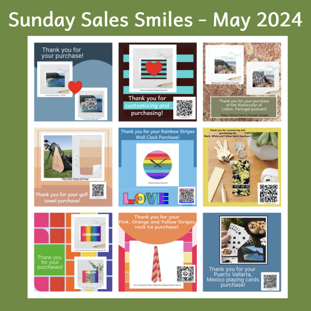 Sunday Sales Summary Smiles for May 2024