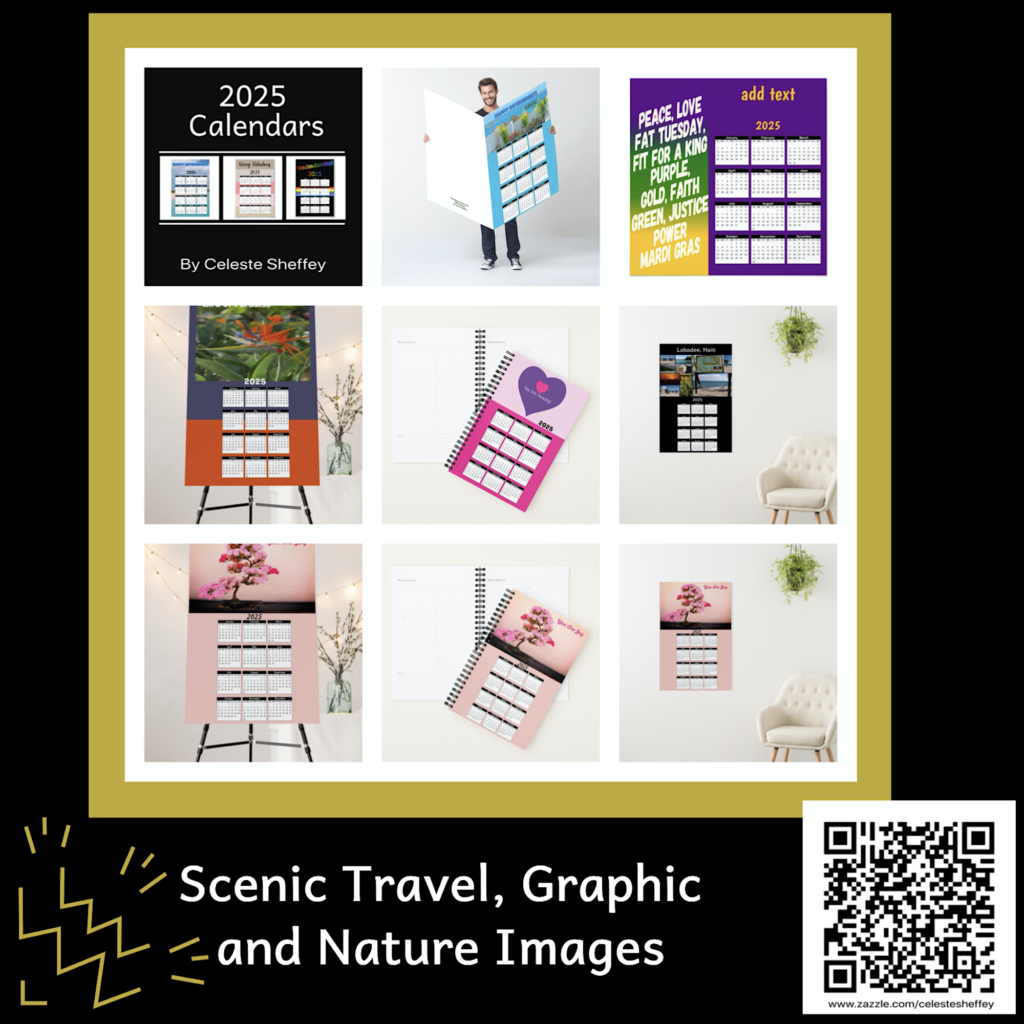 The 2025 Calendar collection includes large foam boards, daily planners and giant greeting cards for retirement parties. 